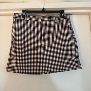 Madewell - Classic Checkered Women's Skirt - Size 6US